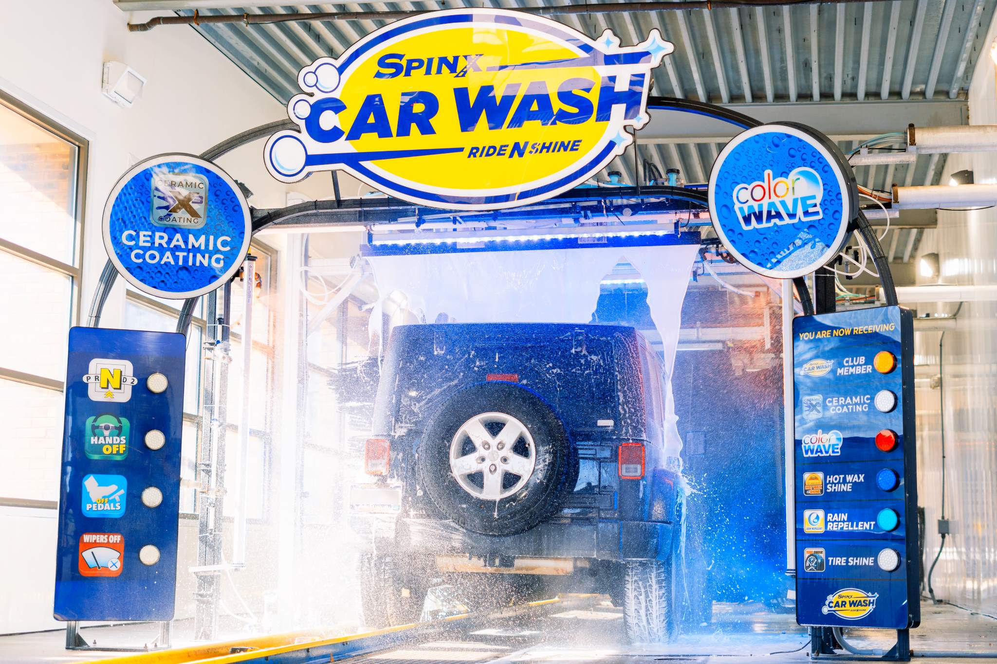 Car Wash at Spinx