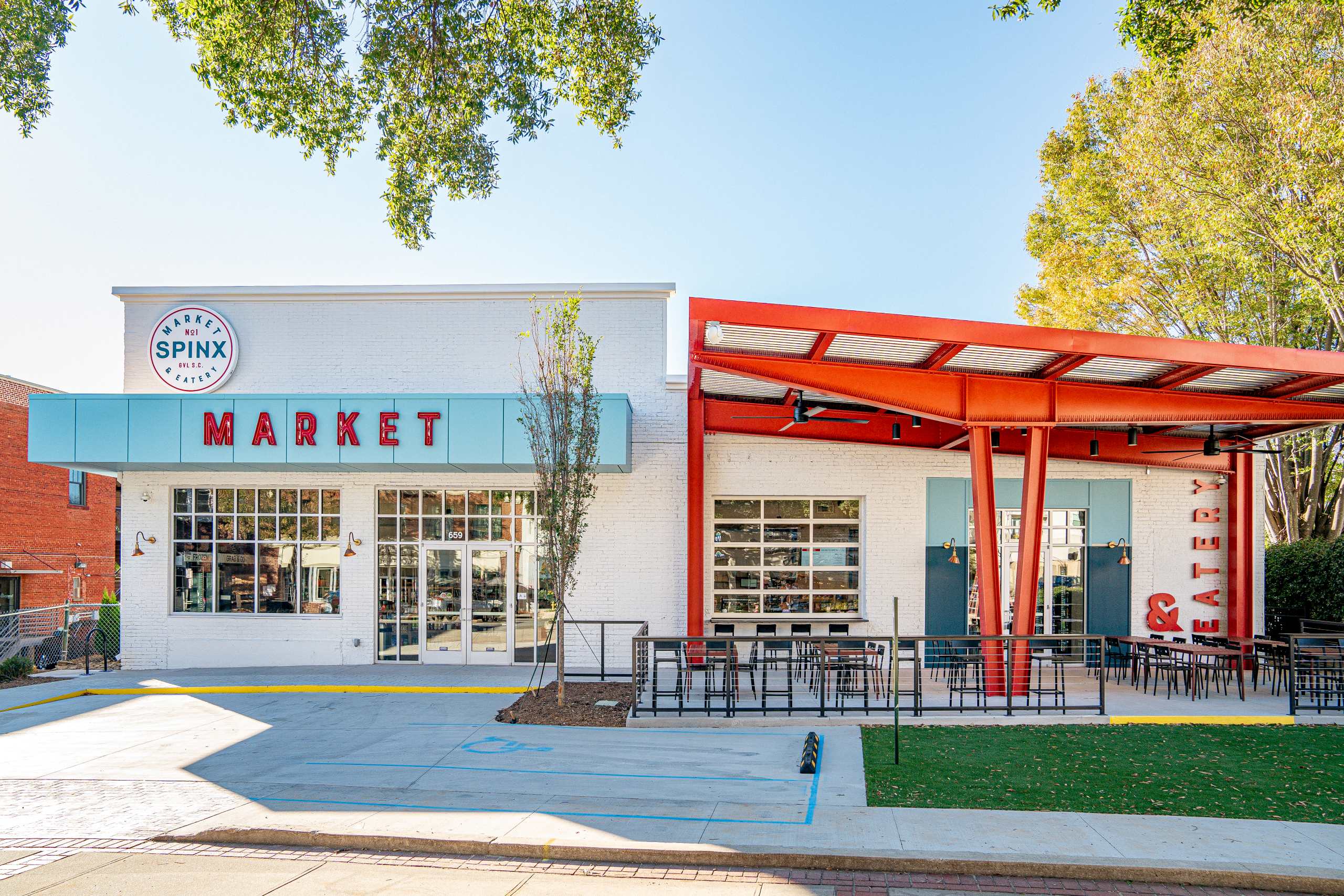 SPINX MARKET & EATERY OFFICIALLY OPENS IN DOWNTOWN GREENVILLE Spinx